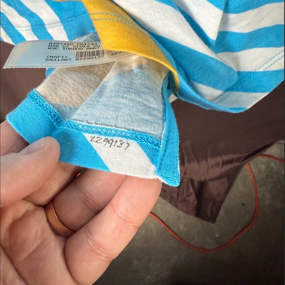 Lands'‎ End Women's 2X, L LONG Sleeveless Swim Cover-up Dress Cotton Jersey Tur - Picture 3 of 10